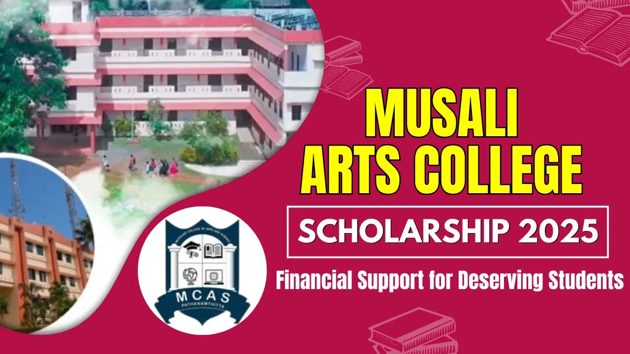 Musali Arts College Scholarship 2025