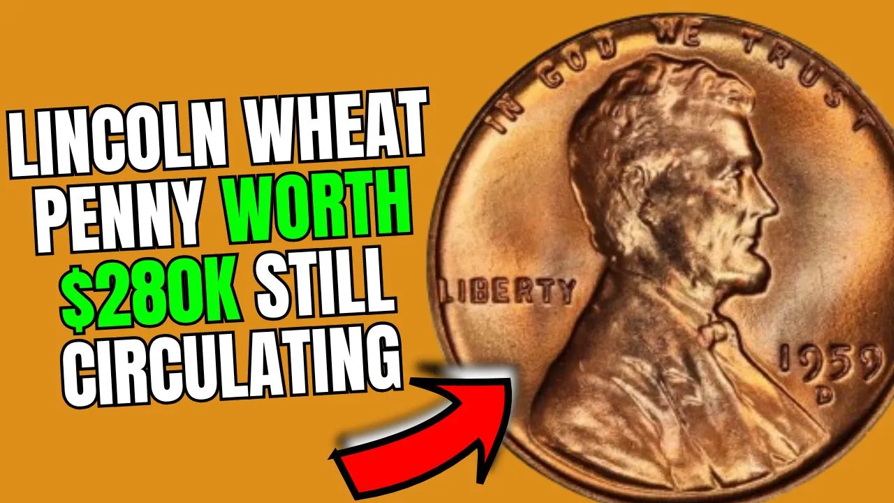 Lincoln Wheat Penny Worth $280K