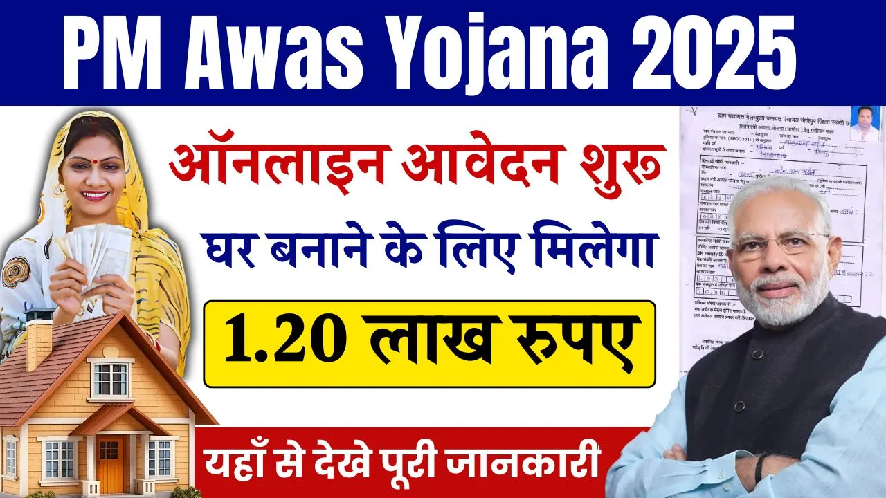 PM Awas Yojana Online Registration 2025